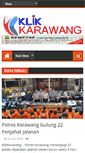 Mobile Screenshot of klikkarawang.com